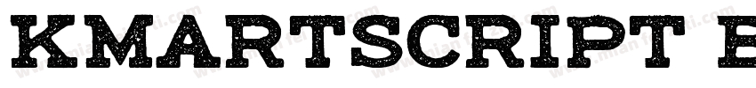 KmartScript Bol字体转换